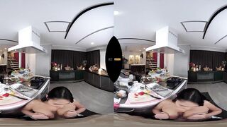 Charismatic Honma Yuri shines in a virtual reality porn movie